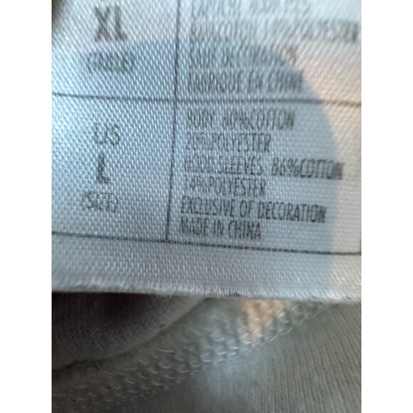 Disney Parks Mickey Mouse Cinderella Castle Hoodie White Zip Up Women’s Large - Picture 8 of 8